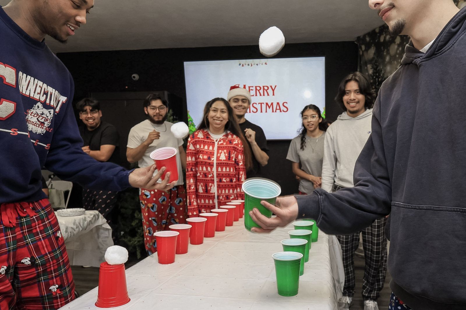 The Christmas cup game